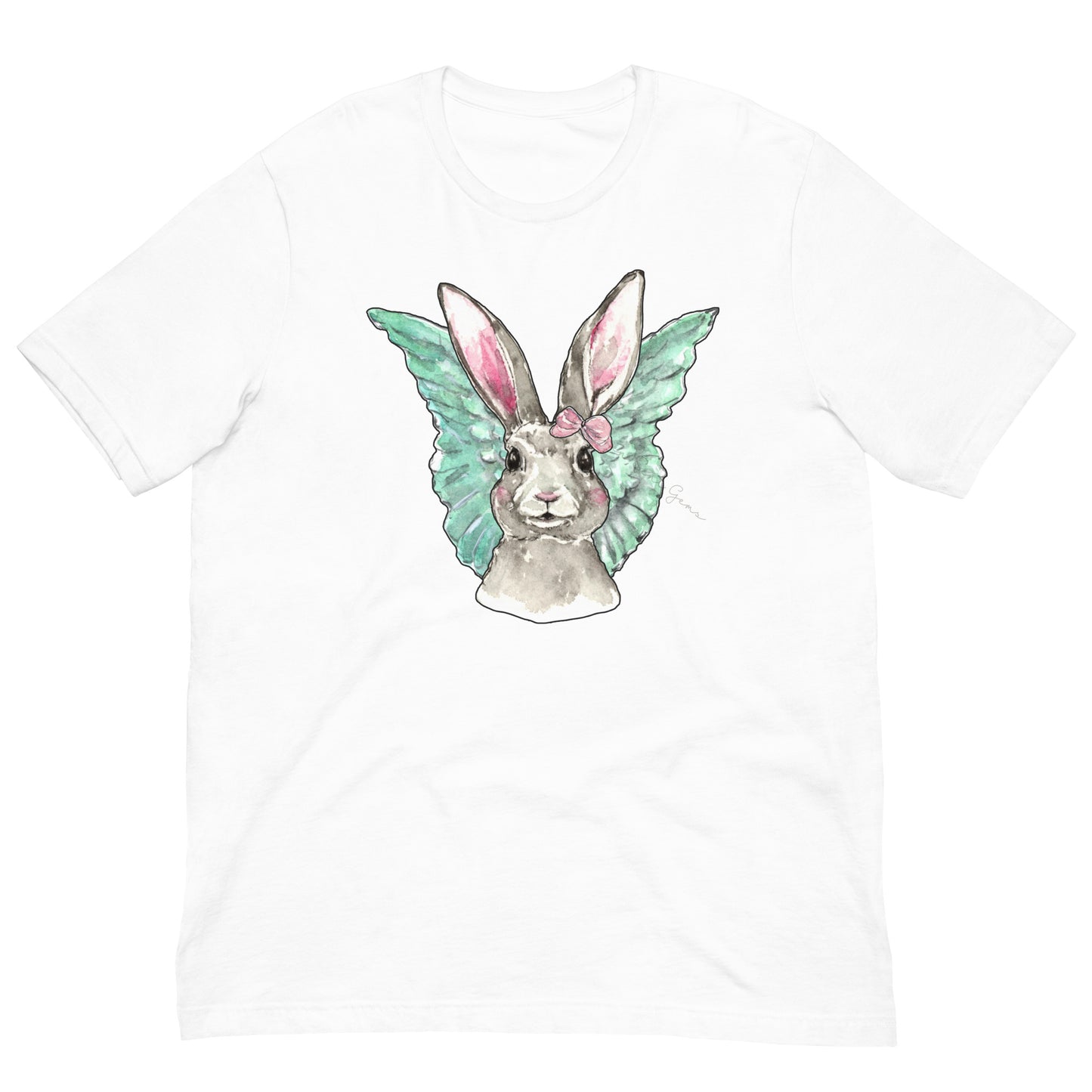 CELESTE Coquette Bunny Angel Unisex Women's T-shirt