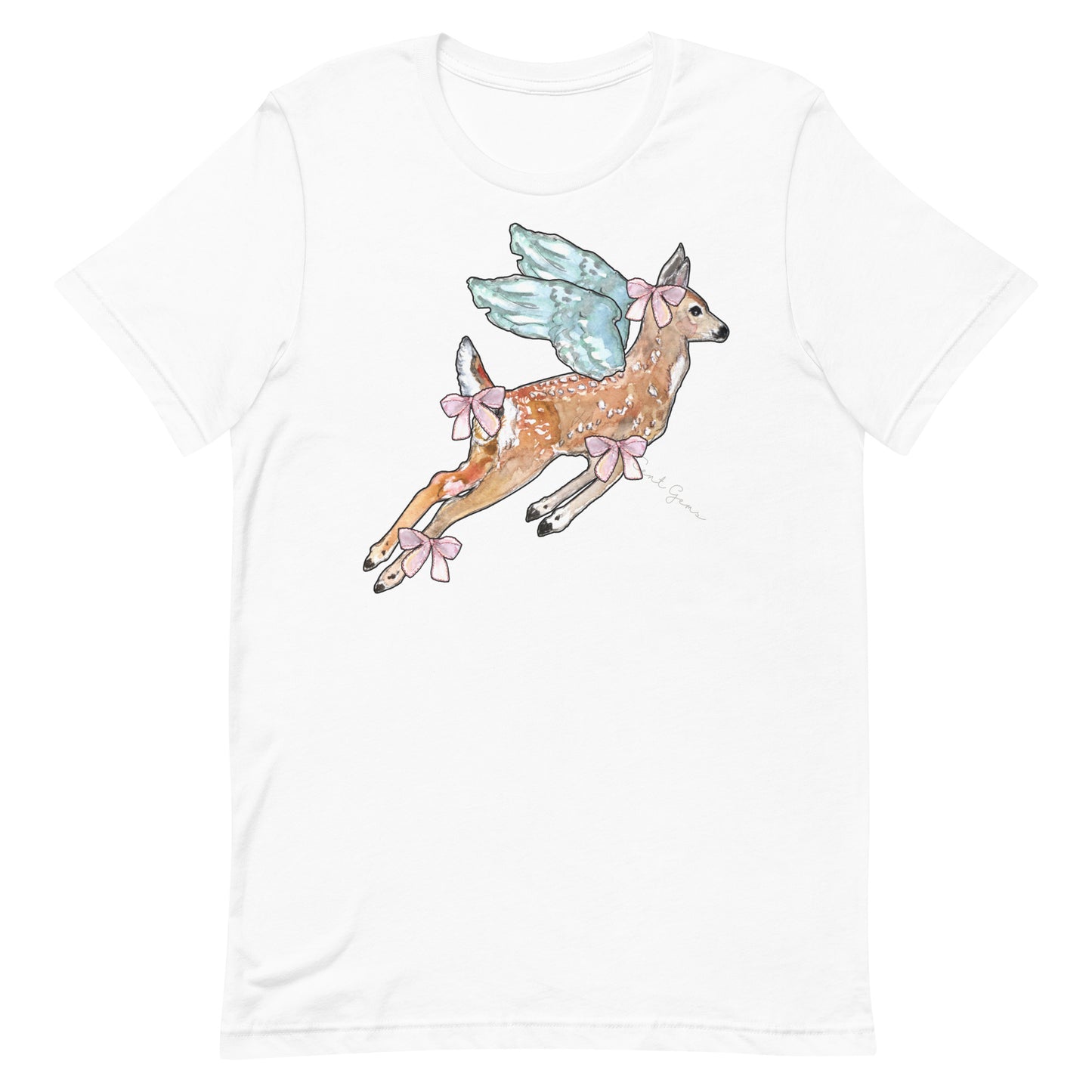 AURORA Coquette Fawn Angel Unisex Women's T-shirt