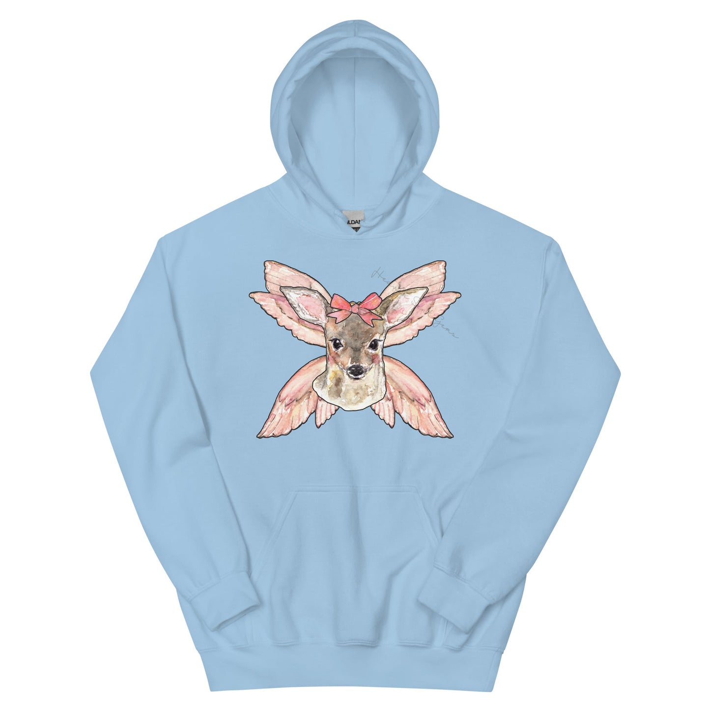 BE NOT AFRAID Fawn Angel Unisex Women's Hoodie