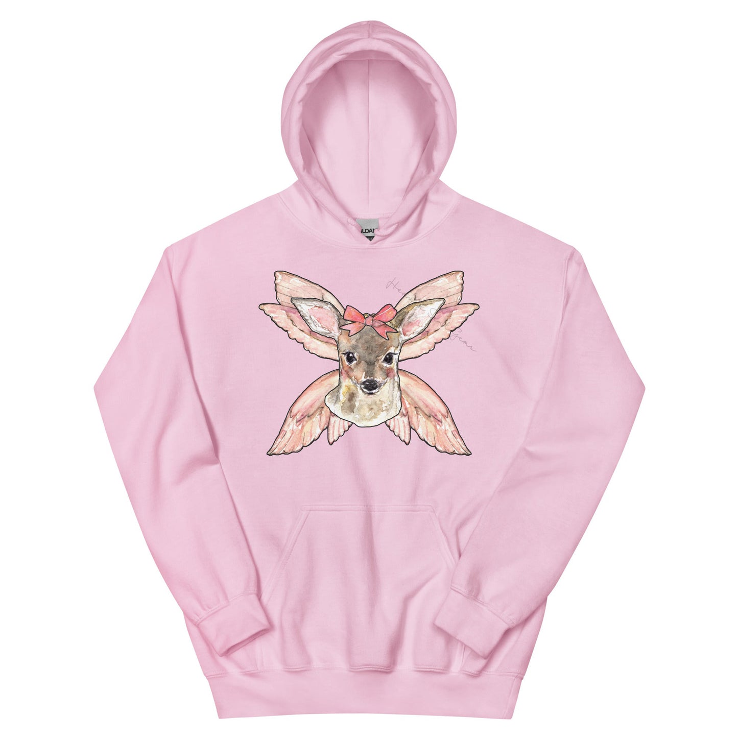 BE NOT AFRAID Fawn Angel Unisex Women's Hoodie