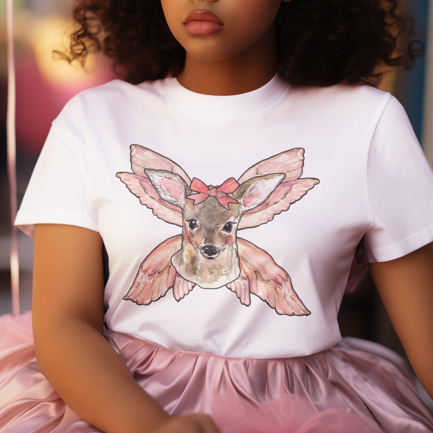 BE NOT AFRAID Fawn Angel Unisex Women's T-shirt