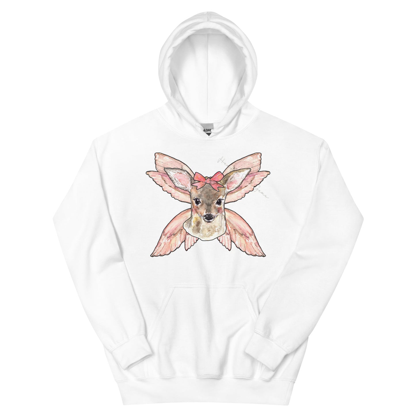 BE NOT AFRAID Fawn Angel Unisex Women's Hoodie