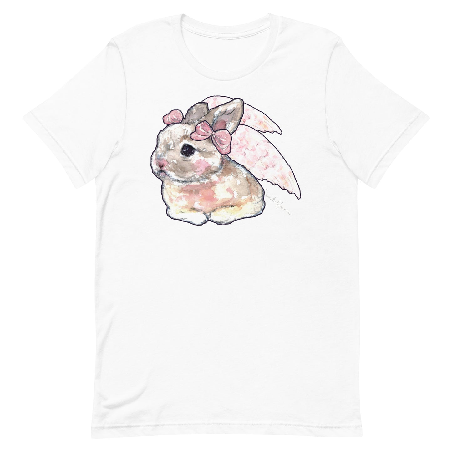 LOLITA Cherub Bunny with Bows Unisex Women's  T-shirt