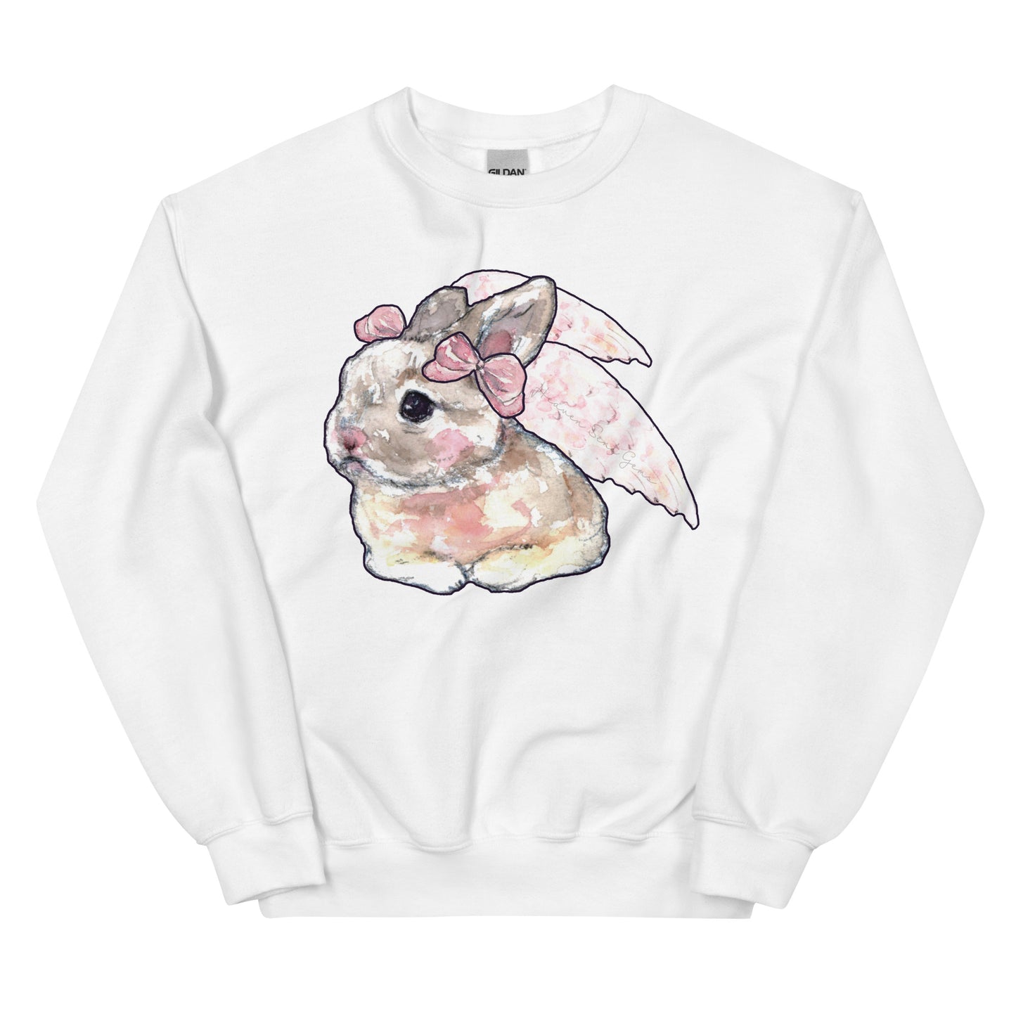 LOLITA Cherub Bunny with Bows Unisex Women's Sweatshirt