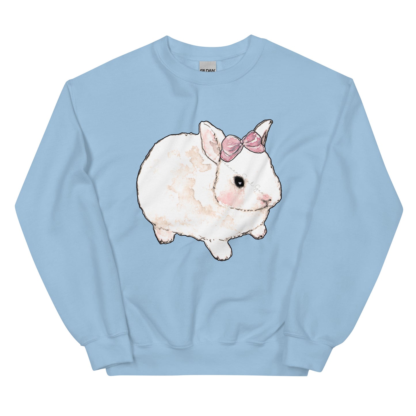 JUST A GIRL Coquette Bunny Unisex Women's Sweatshirt