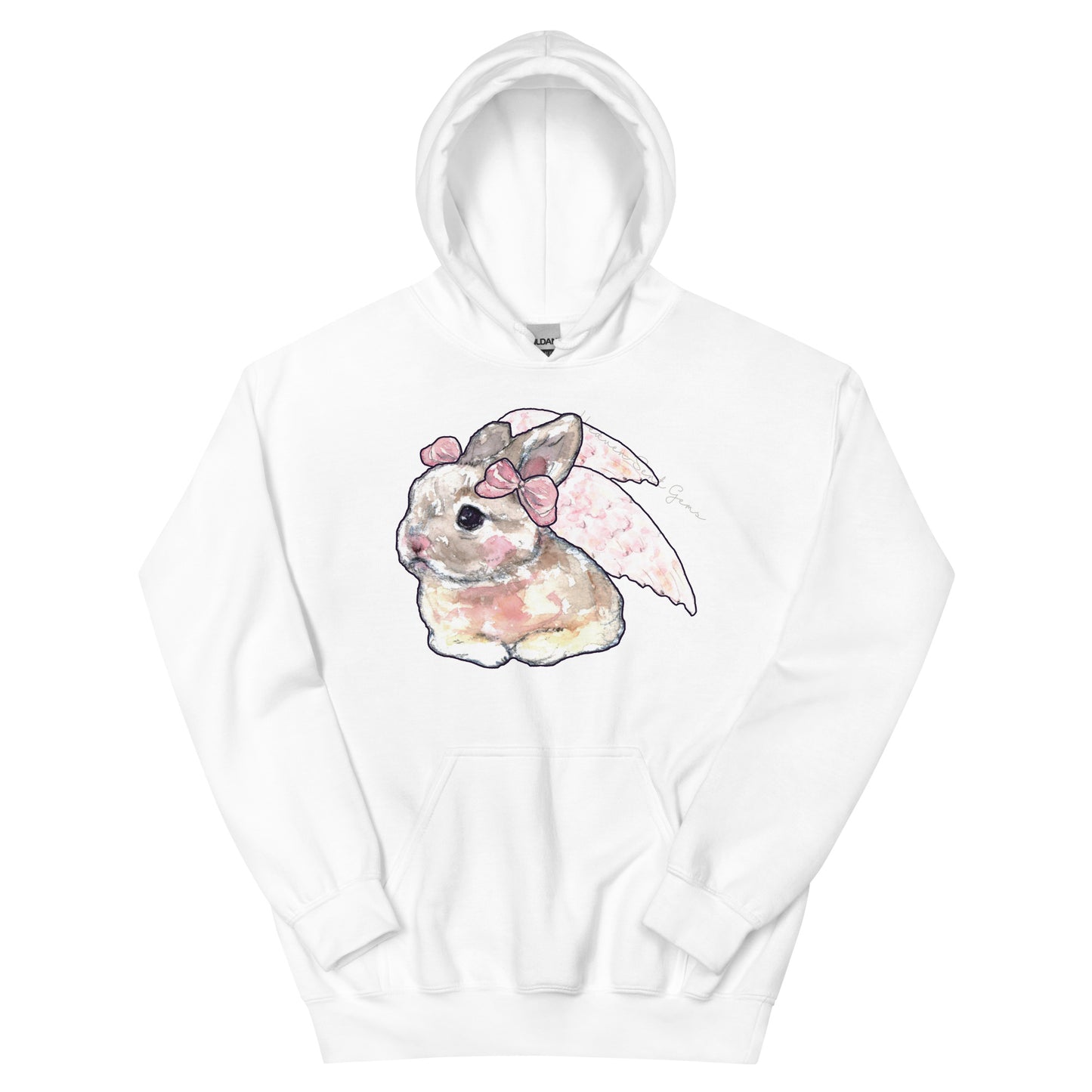 LOLITA Cherub Bunny with Bows Unisex Women's Hoodie