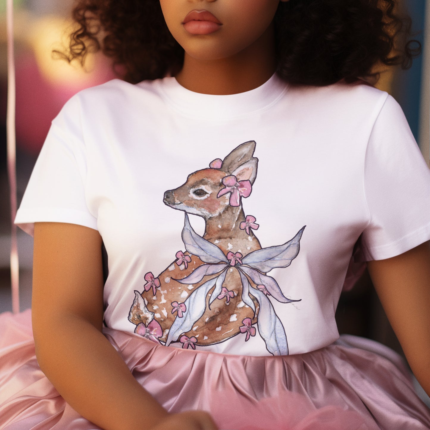 LUNETTE Coquette Fawn Unisex Women's T-shirt