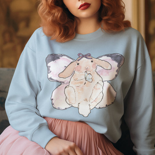 PSYCHE Butterfly Bunny Unisex Women's Sweatshirt