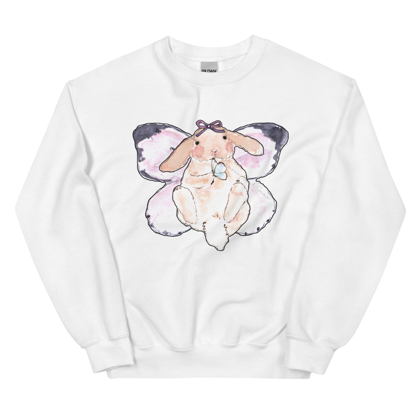 PSYCHE Butterfly Bunny Unisex Women's Sweatshirt