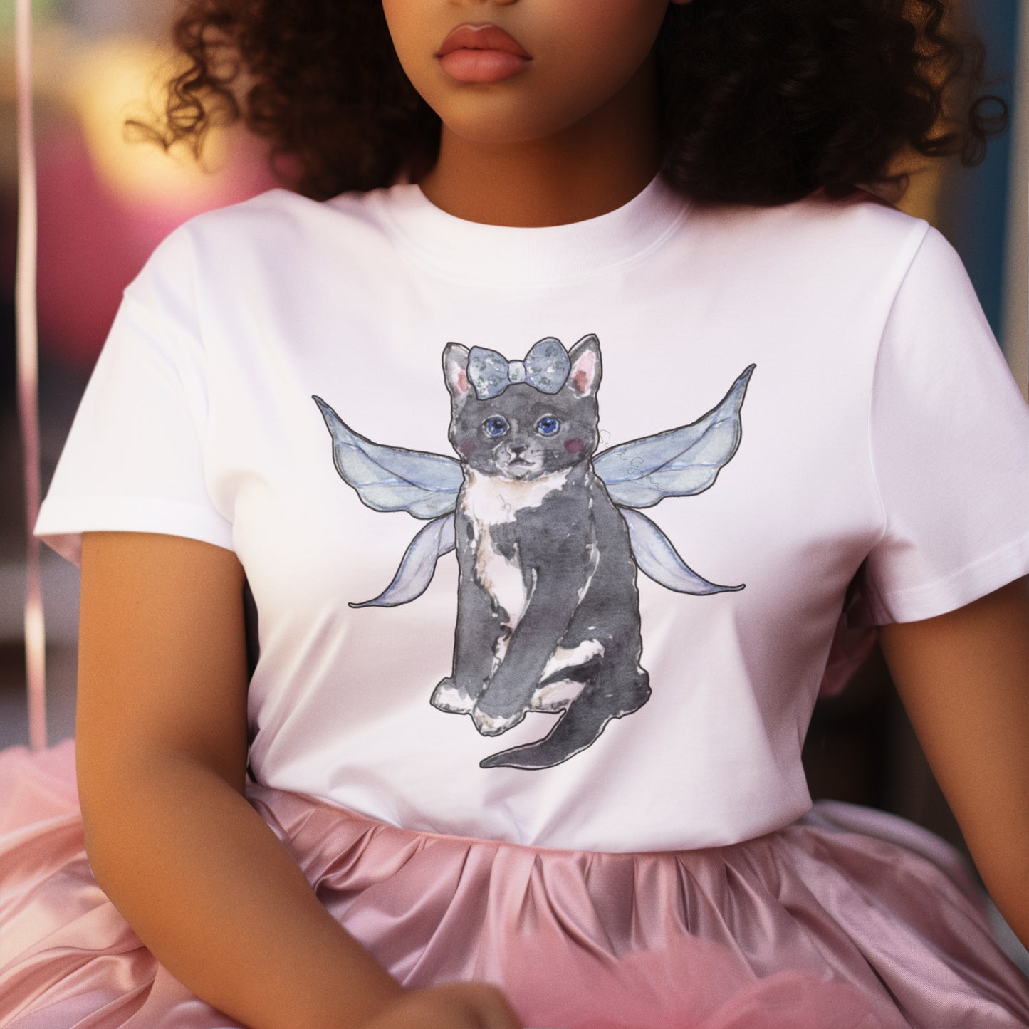 TULIP Spring Fairy Kitten Unisex Women's T-shirt