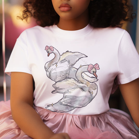 ODETTE Coquette Swan Besties Unisex Women's T-shirt