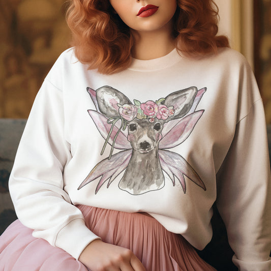 TITANIA Midsummer Fairy Doe Unisex Women's Sweatshirt