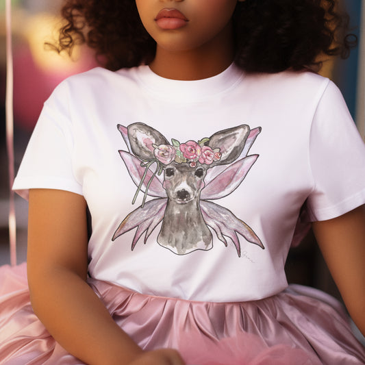 TITANIA Midsummer Fairy Doe Unisex Women's T-shirt