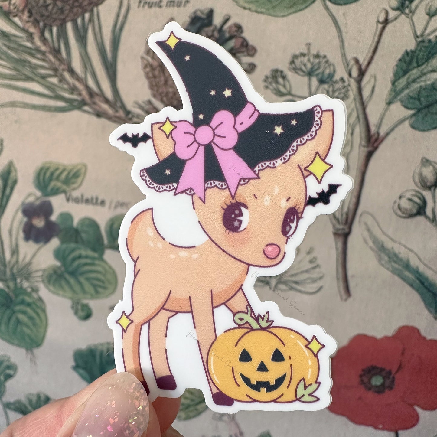 LIMITED EDITION - Halloween Fawn Sticker