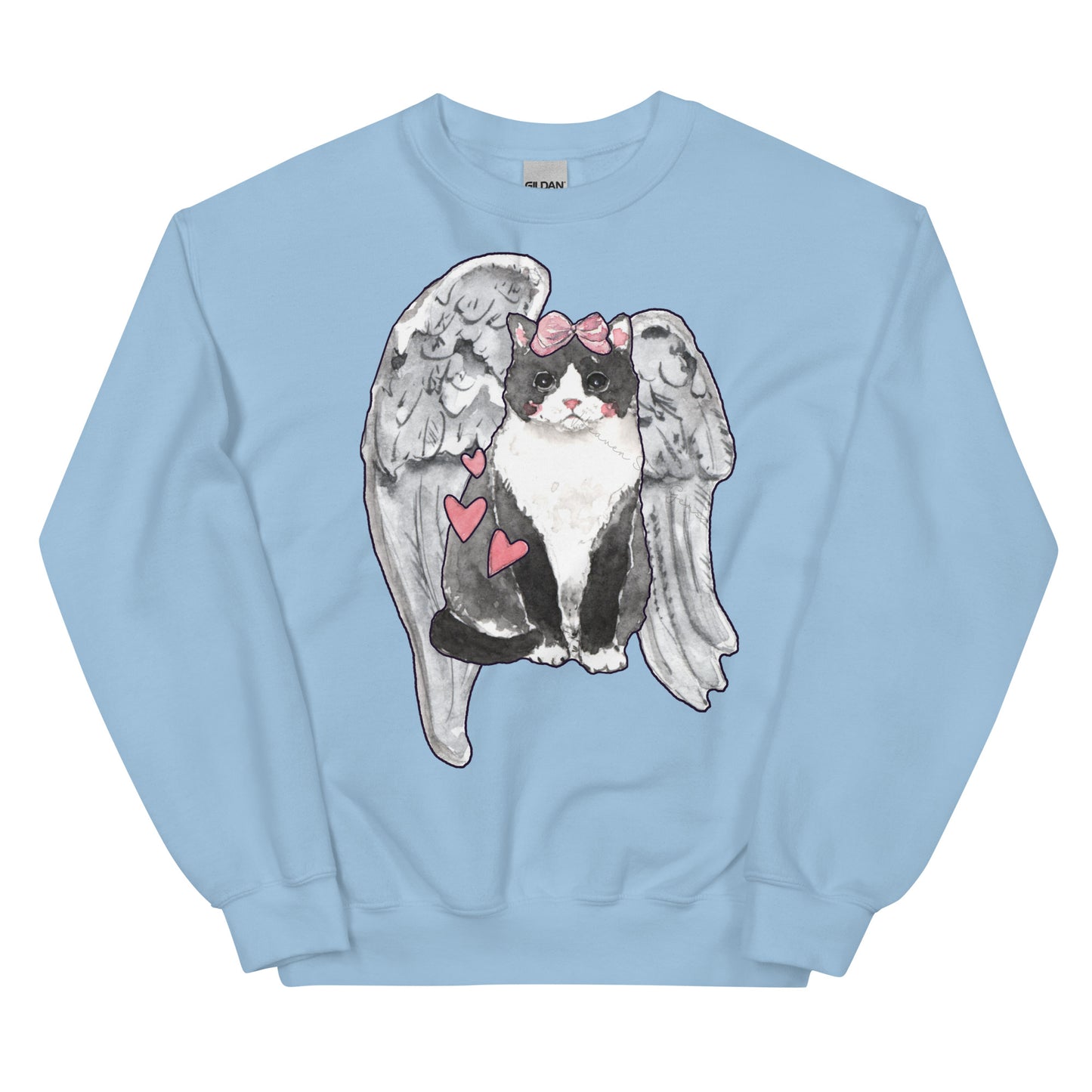 VALENTINA Cherub Coquette Kitten Unisex Women's Sweatshirt