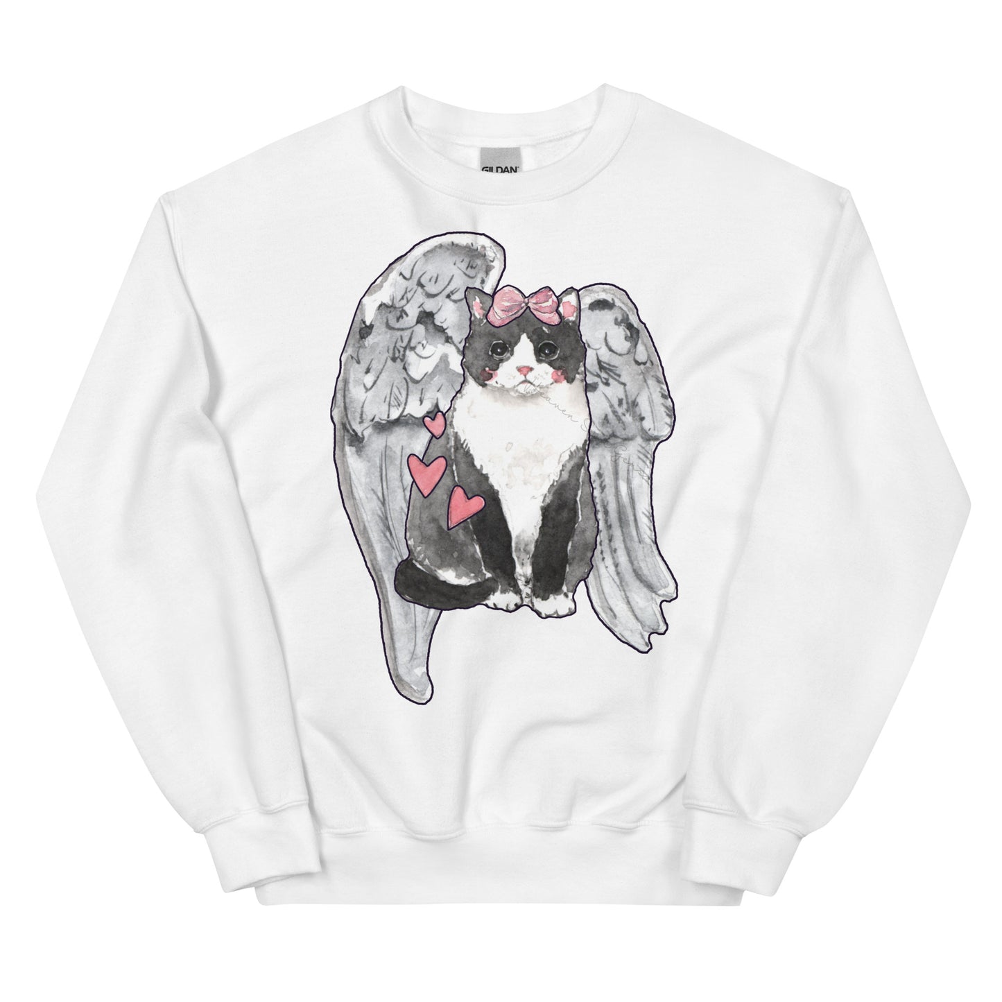 VALENTINA Cherub Coquette Kitten Unisex Women's Sweatshirt